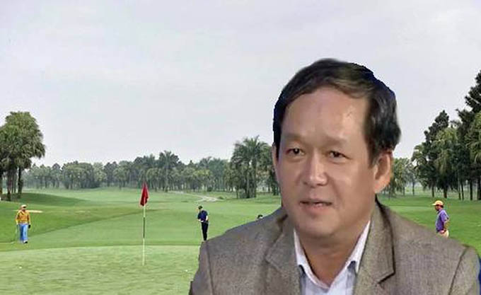 Cục phó chơi golf ở Bình Định ''xin rút kinh nghiệm''