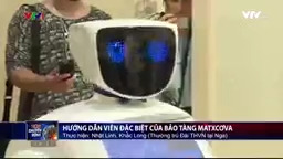 Moskva: Thử nghiệm hướng dẫn viên robot trong bảo tàng