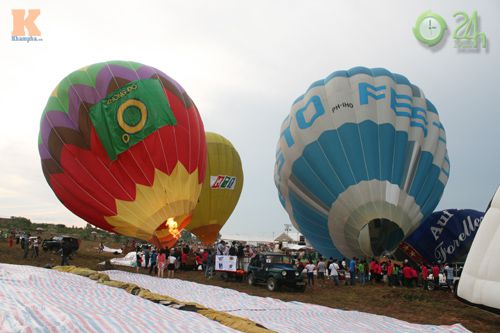 Sôi động lễ hội khinh khí cầu tại Việt Nam