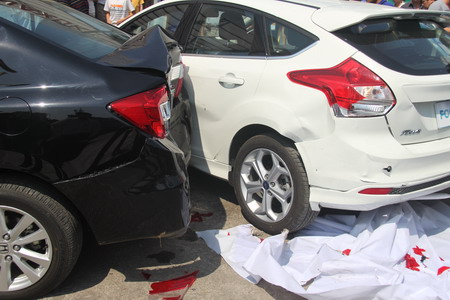Gây tai nạn khi lái thử xe tại Vietnam Motor Show