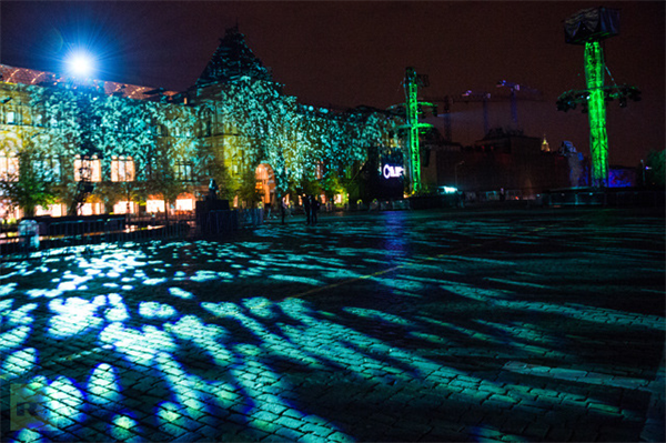 Moscow rực rỡ trong lễ hội Vòng tròn Ánh sáng