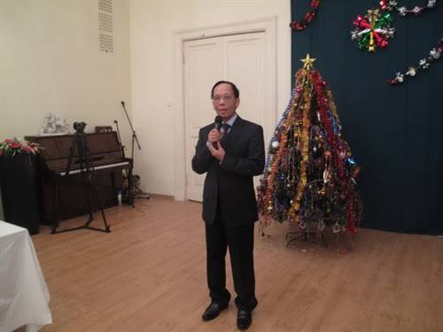 Gặp mặt mừng năm mới tại Nga