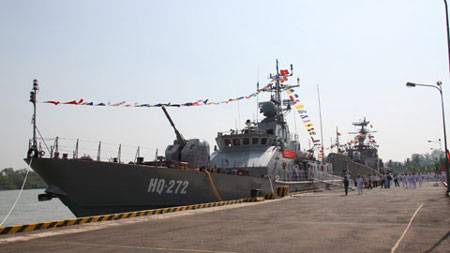 Cận cảnh tàu chiến hiện đại nhất “made in Vietnam”