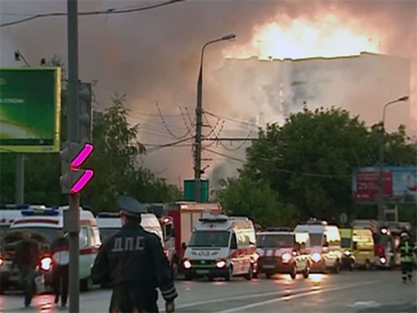Matxcơva: Cháy kho hàng lớn ở phía tây-bắc