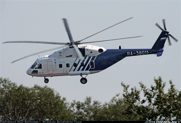 Trực thăng Nga lập kỷ lục về độ cao