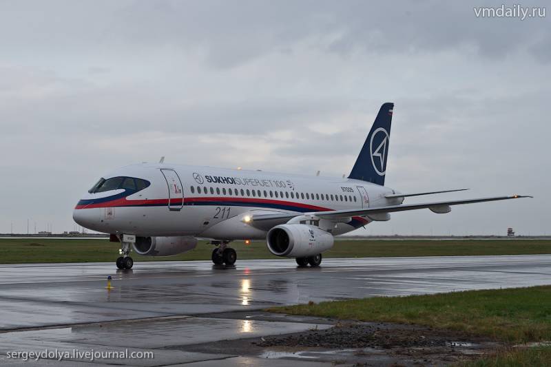 Nga: Máy bay chở khách Superjet-100 lại gặp sự cố