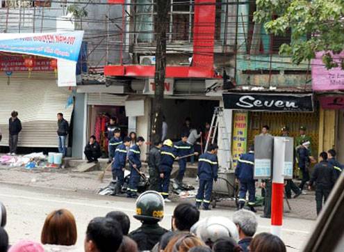 Nổ mìn tại nhà Giám đốc Công an tỉnh