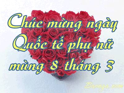 Chúc mừng ngày Quốc tế phụ nữ 8-3 từ BBT Baonga.com