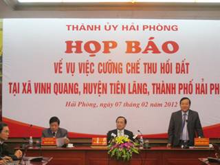Bí thư Thành ủy Hải Phòng: 