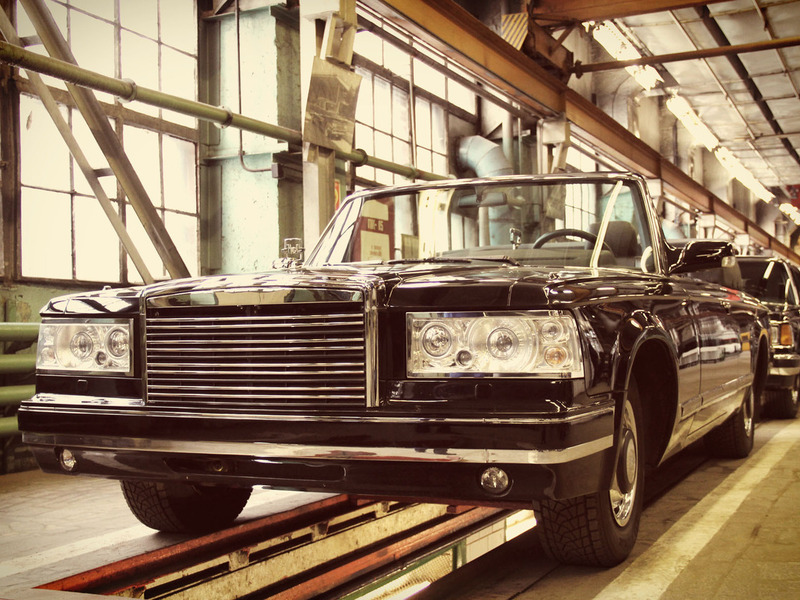 Chiếc limousine Nga dành cho Tổng thống Putin đang được thử nghiệm