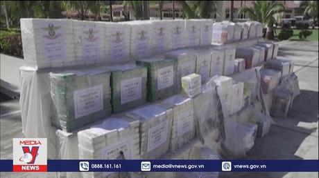 Peru thu giữ 50 bánh cocaine có biểu tượng Đức quốc xã