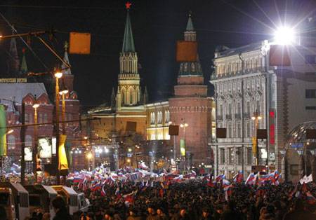 Nước Nga chờ ngày trở lại của V.Putin