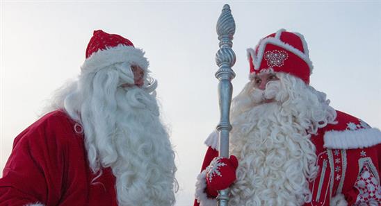 Thú vị ông già Noel Nga và Phần Lan giao lưu cuối năm