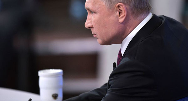 Bình giữ nhiệt của ông Putin 