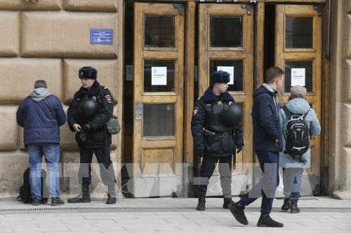 Ba nghi can đánh bom ga tàu điện ngầm ở Nga bị buộc tội khủng bố