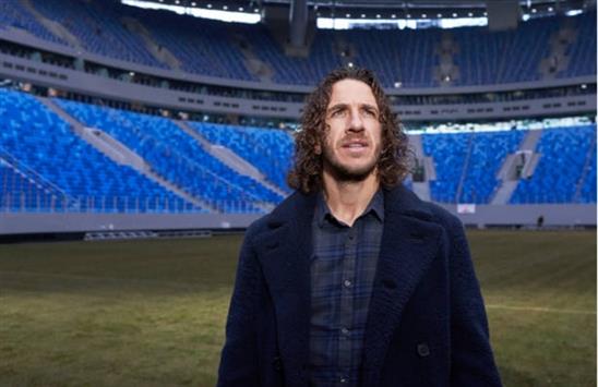 Chùm ảnh: Carles Puyol và một ngày chinh phục nước Nga