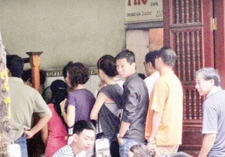 Những quán ăn khách 