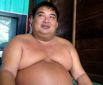 Gia đình toàn người khổng lồ ở Phú Quốc