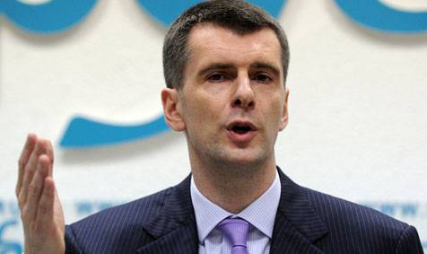 Tỉ phú Nga có đủ chữ ký để tranh cử với Putin