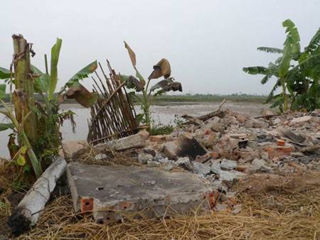 Làm rõ thêm một vụ cưỡng chế ở Tiên Lãng