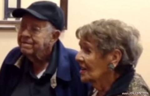 Cụ bà 95 kết hôn cụ ông 98