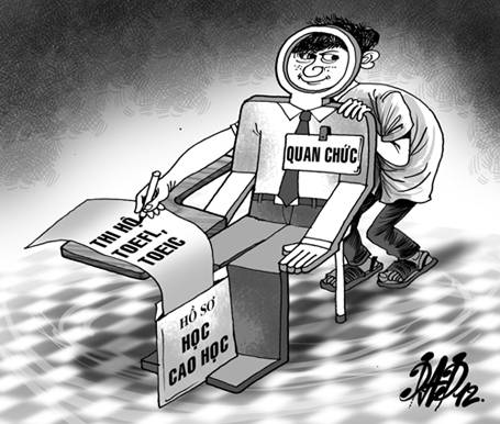 Gần 200 cán bộ thuê người thi hộ