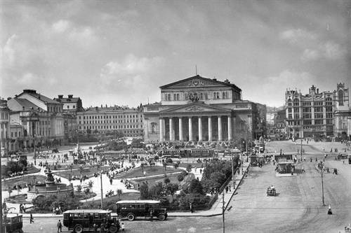 Ảnh tư liệu: Moscow những năm 1930 đã rất quy củ, hiện đại