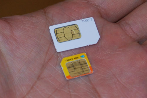 Chỉ nano-SIM của nhà mạng mới dùng được trên iPhone 5