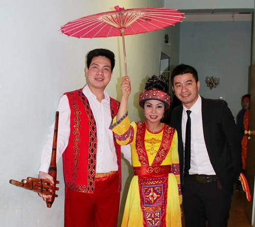 Phỏng vấn sau sân khấu tiết mục múa đôi: 