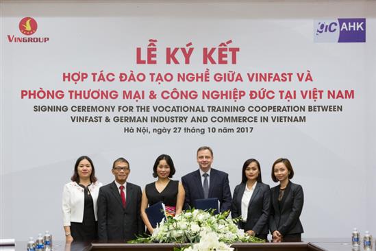 VinFast đào tạo nhân lực sản xuất ô tô theo tiêu chuẩn Đức