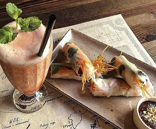 Món ngon Việt Nam tại Nga: Gỏi cuốn của thương hiệu Pho’n’Roll