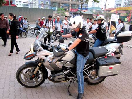 'Lộ diện' mô tô hơn 1,3 tỷ đồng ở Hà Nội