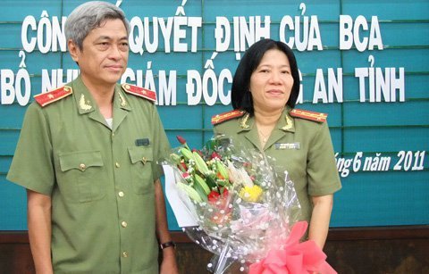Nữ giám đốc công an đầu tiên ở Việt Nam