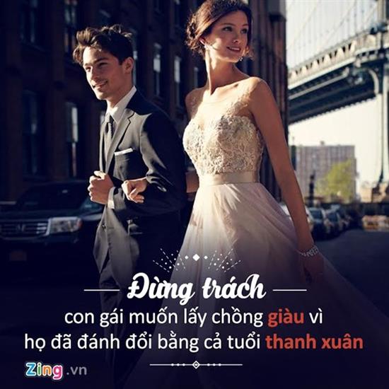 Con gái lấy chồng giàu: Thực dụng hay thực tế?