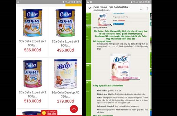 Bán sữa đã bị cảnh cáo ngưng tiêu thụ