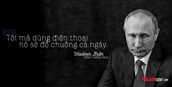 Những thói quen công nghệ khác thường của Tổng thống Nga Vladimir Putin