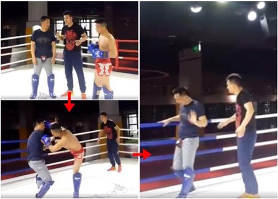 Muay Thái hành hạ Bát Quái Chưởng: Võ Trung Quốc lại đau vì MMA