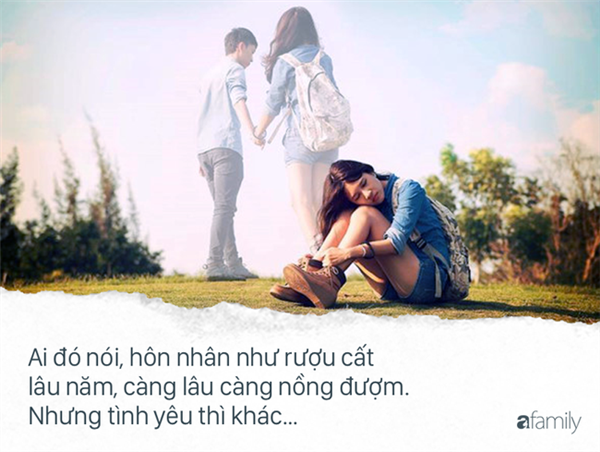 Có rất nhiều người khi tình yêu đã “hóa thạch” mà vẫn ngây thơ tin rằng 