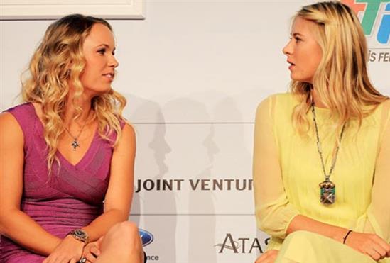 Sharapova và Wozniacki: 'Mỹ nhân quần vợt đại chiến'
