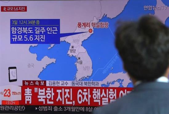NÓNG: Động đất 3,4 độ richter ở Triều Tiên