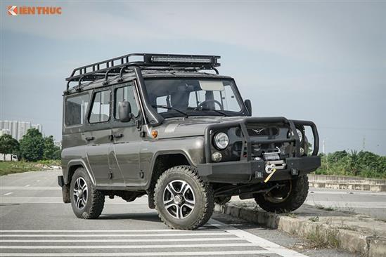 Xe ôtô Nga UAZ Hunter độ 200 triệu đồng tại Hà Nội
