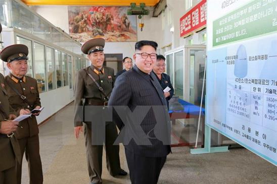 Triều Tiên có thể đã thử động cơ tên lửa mới sử dụng nhiên liệu rắn