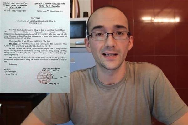 Ông Daniel Hauer không có mặt theo giấy mời làm việc của Bộ TTTT