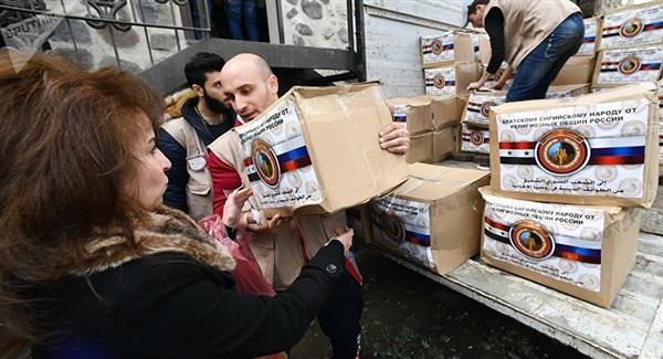 Trung tâm cứu trợ nhân đạo của Nga ở Syria bị pháo kích, 2 người chết