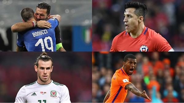 10 ĐTQG vắng mặt đáng tiếc ở VCK World Cup 2018