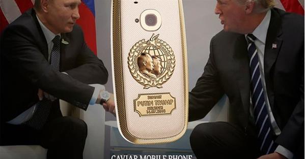 Nokia 3310 phiên bản Nga - Mỹ làm từ titanium và vàng 24K