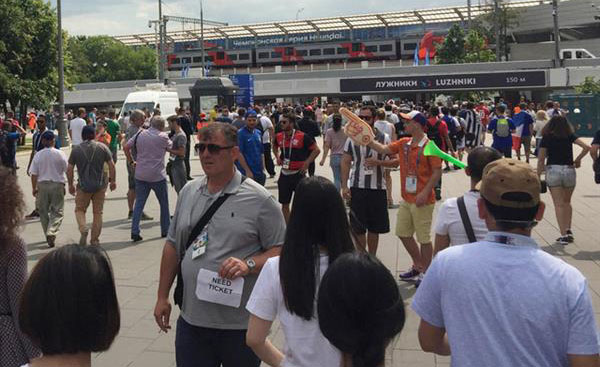 Ký sự nước Nga: Vé “chợ đen” tại World Cup 2018