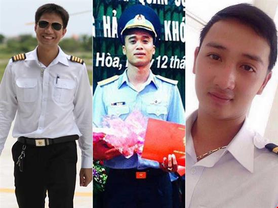Chưa tìm thấy ba phi công mất tích