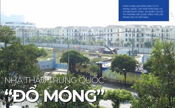 Nhà thầu Trung Quốc “đổ móng”