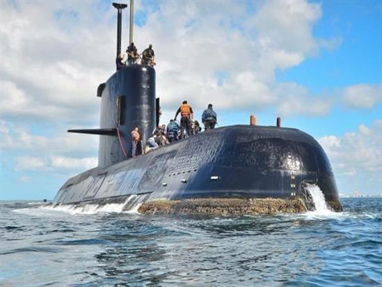 Tàu ngầm 44 thủy thủ của Argentina sắp hết dưỡng khí?
